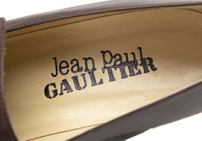 Jean Paul GAULTIER Dragon Leather Loafers Size 23.5CM