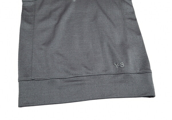 Y-3 Back 3-Stripes Poly-Cotton Tank Top Size S