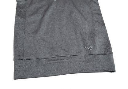 Y-3 Back 3-Stripes Poly-Cotton Tank Top Size S