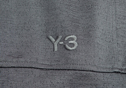 Y-3 Back 3-Stripes Poly-Cotton Tank Top Size S