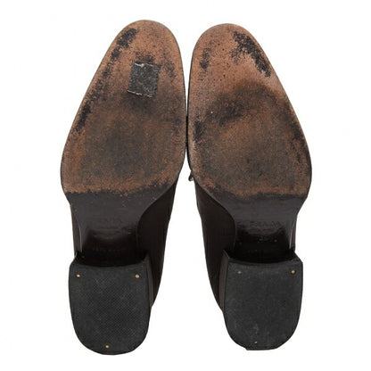 PRADA Nylon Low-Top Sneakers Brown Size 36 (23cm)