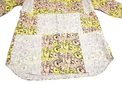 COMME des GARCONS SHIRT x KAWS 21AW Shirt Yellow Size L
