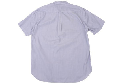COMME des GARCONS HOMME Stripe Round Shirt Blue Size L