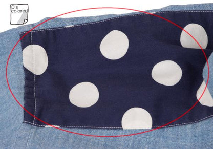 COMME des GARCONS HOMME PLUS Dot Print Chambray Shirt Size S