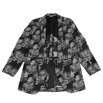 COMME des GARCONS HOMME PLUS Jacquard Jacket Black Size M