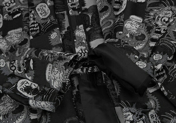 COMME des GARCONS HOMME PLUS Jacquard Jacket Black Size M