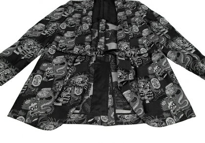 COMME des GARCONS HOMME PLUS Jacquard Jacket Black Size M