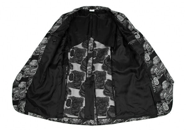 COMME des GARCONS HOMME PLUS Jacquard Jacket Black Size M