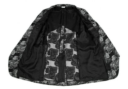 COMME des GARCONS HOMME PLUS Jacquard Jacket Black Size M