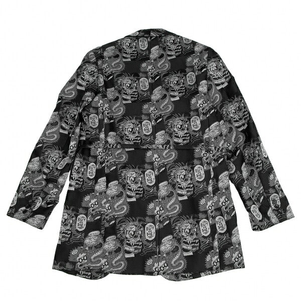 COMME des GARCONS HOMME PLUS Jacquard Jacket Black Size M