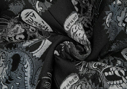COMME des GARCONS HOMME PLUS Jacquard Jacket Black Size M
