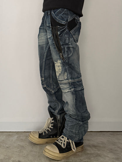 PPFM Blue Denim Pants