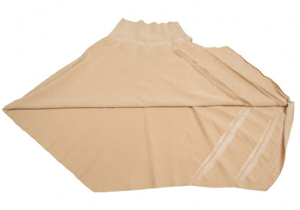 ISSEY MIYAKE A-POC INSIDE Mesh Line Skirt Beige Size 2