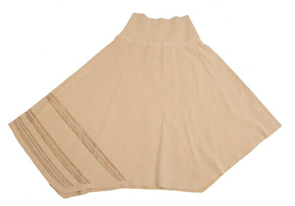 ISSEY MIYAKE A-POC INSIDE Mesh Line Skirt Beige Size 2