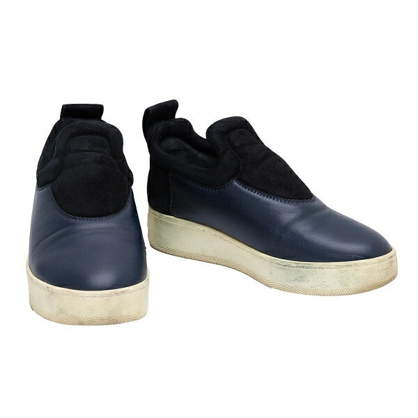 CELINE Slip-On Sneakers Navy Black Size 38