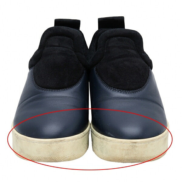 CELINE Slip-On Sneakers Navy Black Size 38