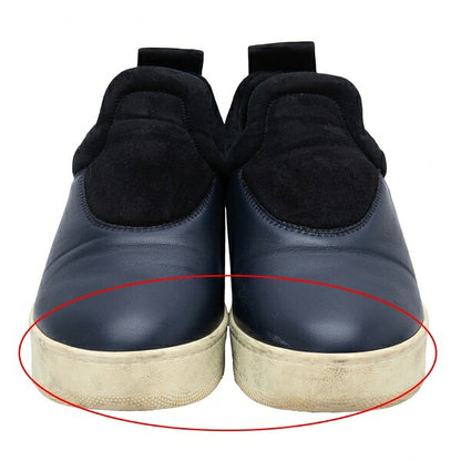CELINE Slip-On Sneakers Navy Black Size 38
