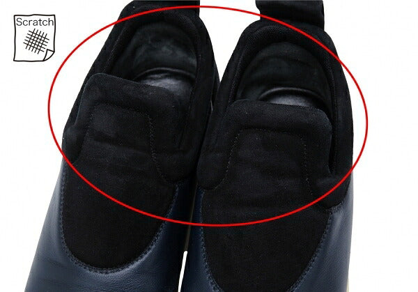 CELINE Slip-On Sneakers Navy Black Size 38