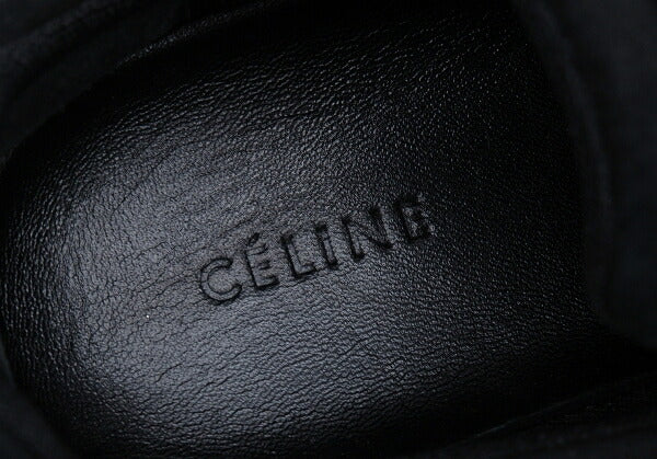 CELINE Slip-On Sneakers Navy Black Size 38