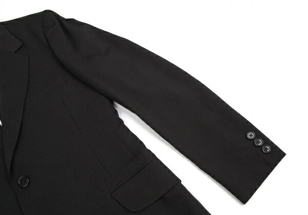 Y's for men Black Wool Gabardine Tailored Blazer Size 2