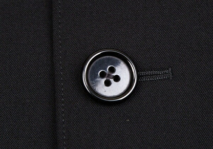Y's for men Black Wool Gabardine Tailored Blazer Size 2
