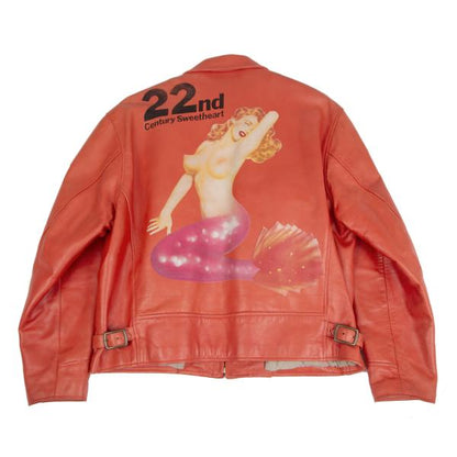 Yohji Yamamoto POUR HOMME 91AW Mermaid Jacket Orange Size M