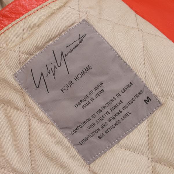 Yohji Yamamoto POUR HOMME 91AW Mermaid Jacket Orange Size M