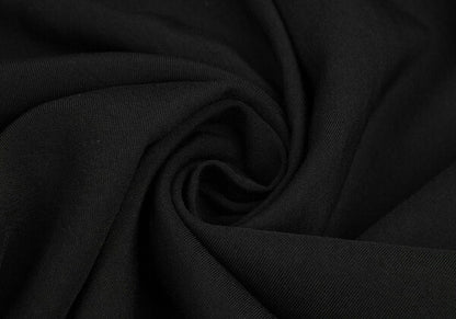 LIMI feu Tucked Fold-Over Design Dress Black Size S