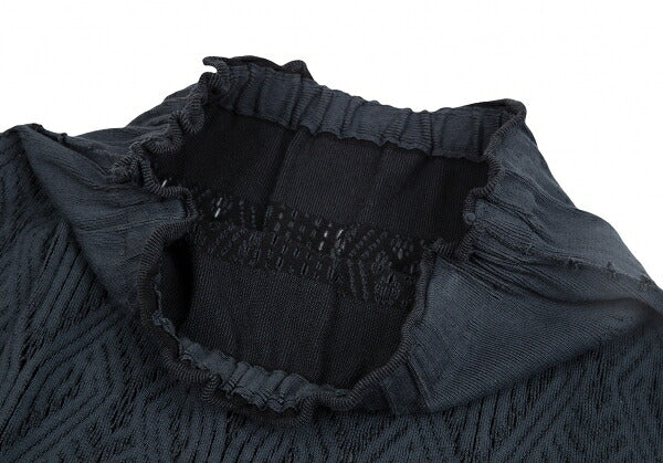 ISSEY MIYAKE A-POC INSIDE Pattern A-Line Skirt Navy Size 2
