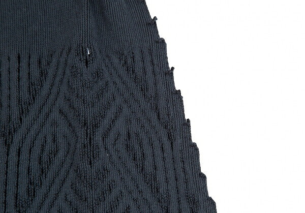 ISSEY MIYAKE A-POC INSIDE Pattern A-Line Skirt Navy Size 2