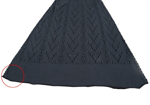 ISSEY MIYAKE A-POC INSIDE Pattern A-Line Skirt Navy Size 2