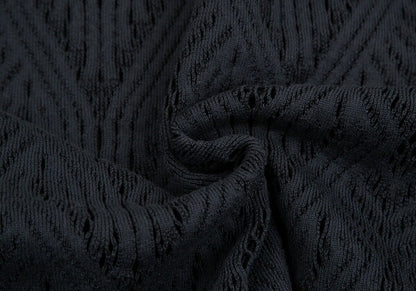 ISSEY MIYAKE A-POC INSIDE Pattern A-Line Skirt Navy Size 2