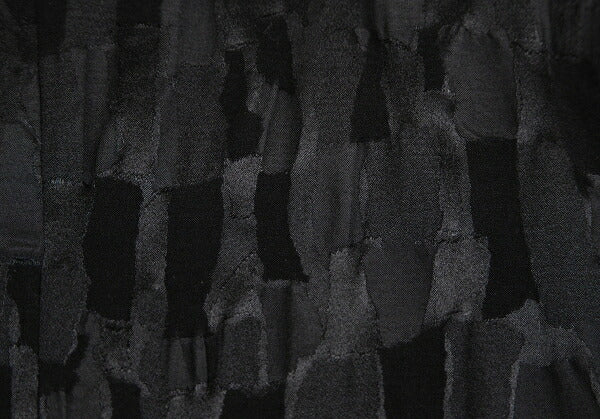 ISSEY MIYAKE Jacquard Cotton Poly Jacket Black Size 3