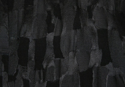 ISSEY MIYAKE Jacquard Cotton Poly Jacket Black Size 3