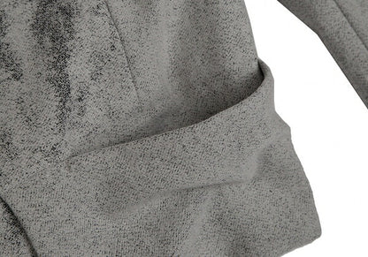 ISSEY MIYAKE Paint Jacquard Cutting Jacket Gray Size 3
