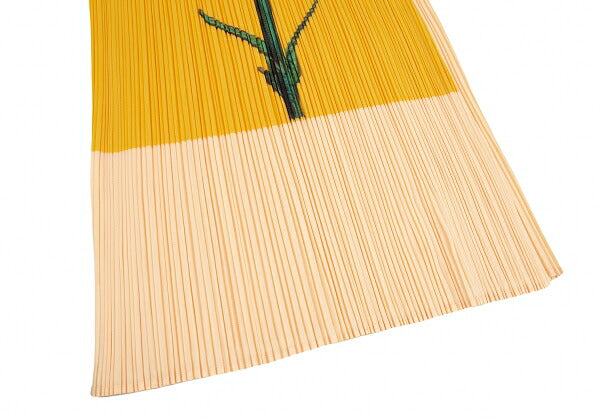 PLEATS PLEASE 00AW Yokoo Mimi Carnation Skirt Orange Size 1