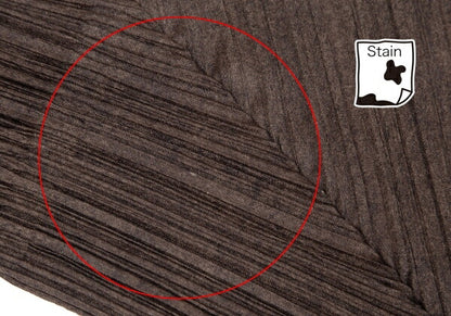 PLEATS PLEASE Uneven Dye Pleated Cardigan Brown Size 3