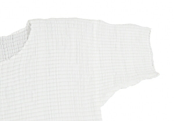 ISSEY MIYAKE Stretch Pleated T-Shirt White Size M