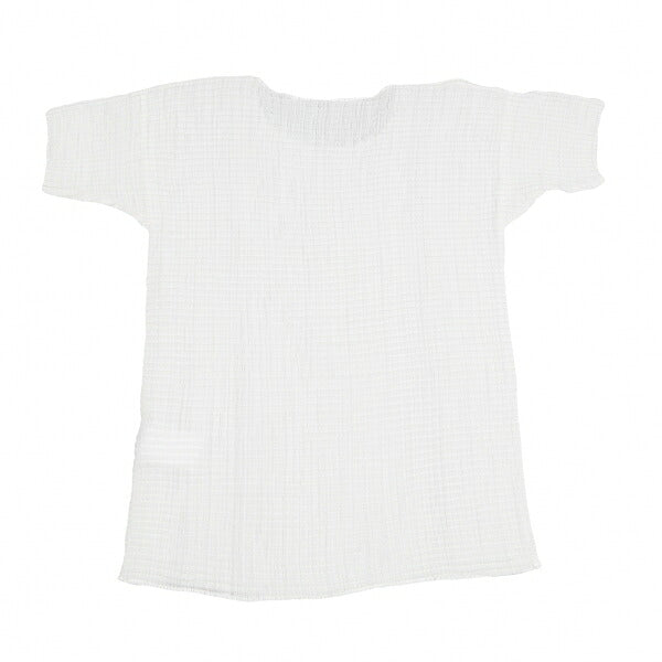 ISSEY MIYAKE Stretch Pleated T-Shirt White Size M