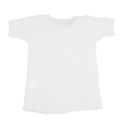 ISSEY MIYAKE Stretch Pleated T-Shirt White Size M