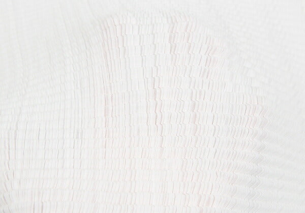 ISSEY MIYAKE Stretch Pleated T-Shirt White Size M