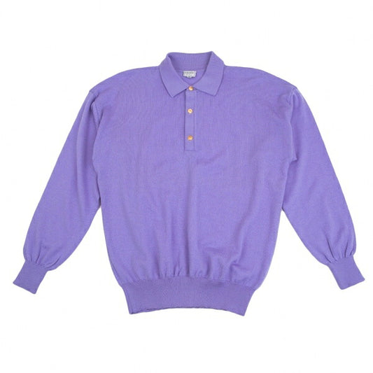 Versace VERSUS Lion Button Collared Knit Sweater Size 48