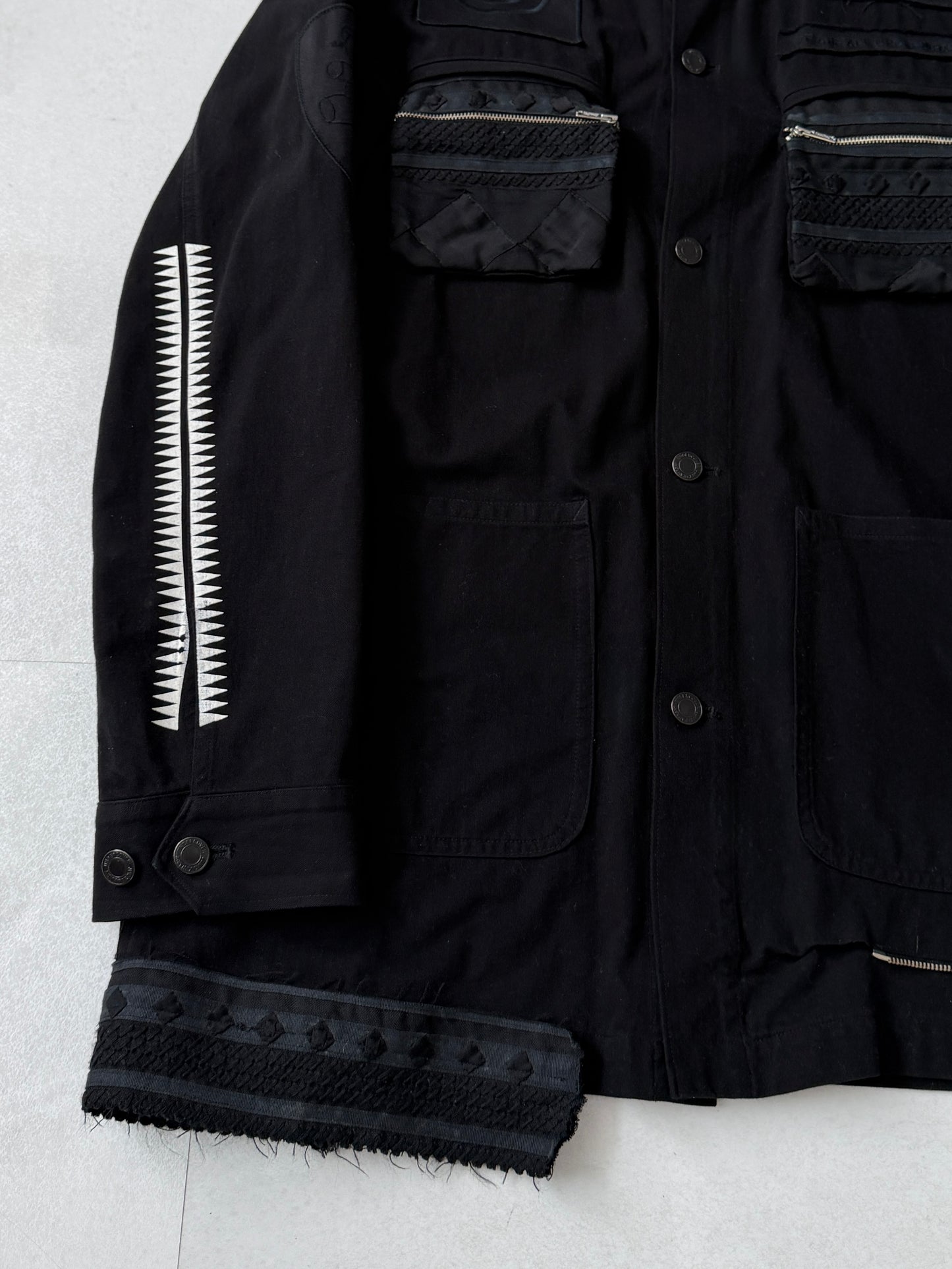 Undercover Black Gimmick Cotton Shirt Size 3