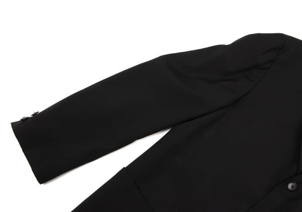 Yohji Yamamoto POUR HOMME Wool Gabardine Jacket Black Size S