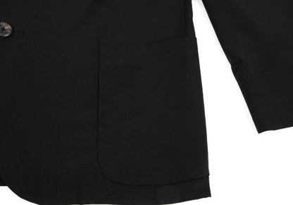 Yohji Yamamoto POUR HOMME Wool Gabardine Jacket Black Size S