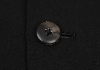 Yohji Yamamoto POUR HOMME Wool Gabardine Jacket Black Size S