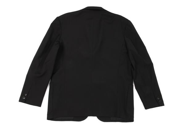 Yohji Yamamoto POUR HOMME Wool Gabardine Jacket Black Size S