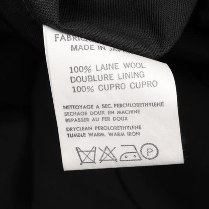 Yohji Yamamoto POUR HOMME Wool Gabardine Jacket Black Size S