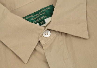 COMME des GARCONS HOMME PLUS EVER GREEN Shirt Beige Size SS