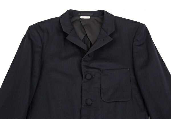 COMME des GARCONS HOMME PLUS Stretch Wool Jacket Navy Size S